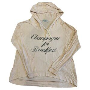 Royal Rabbit Oversized hoodie Sweatshirt Pink Small Sweater Casual thin pullover